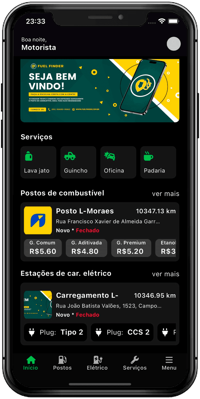 Mecanico Fuel Finder